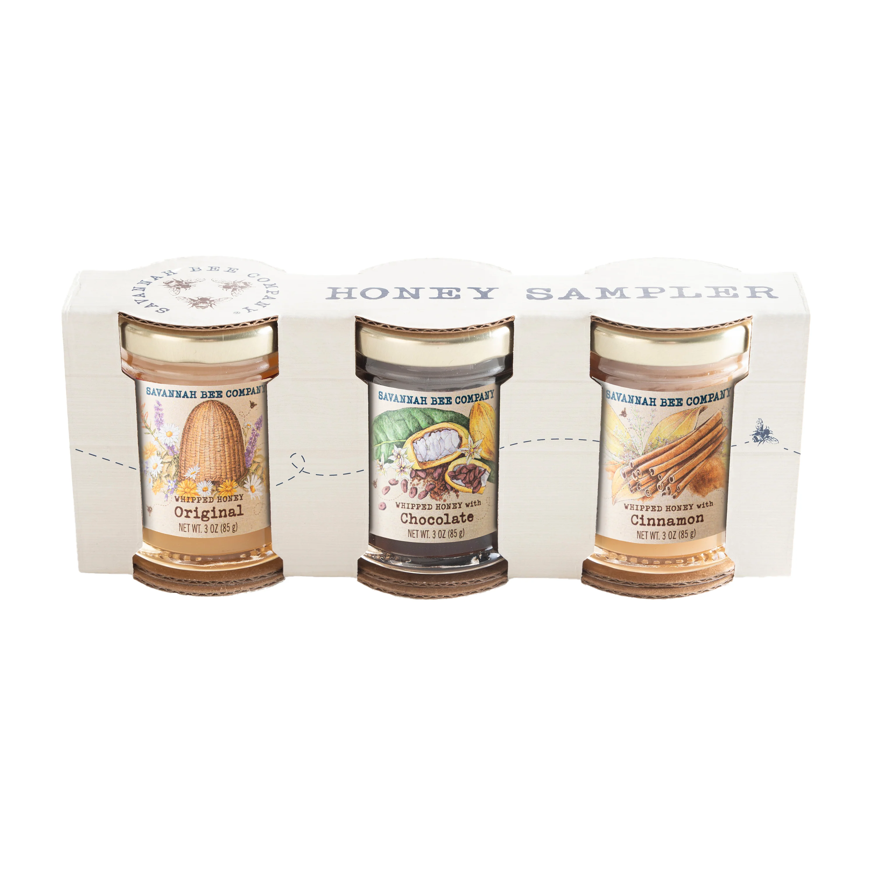 Refined Savannah Bee Company Whipped Honey Sampler High-End