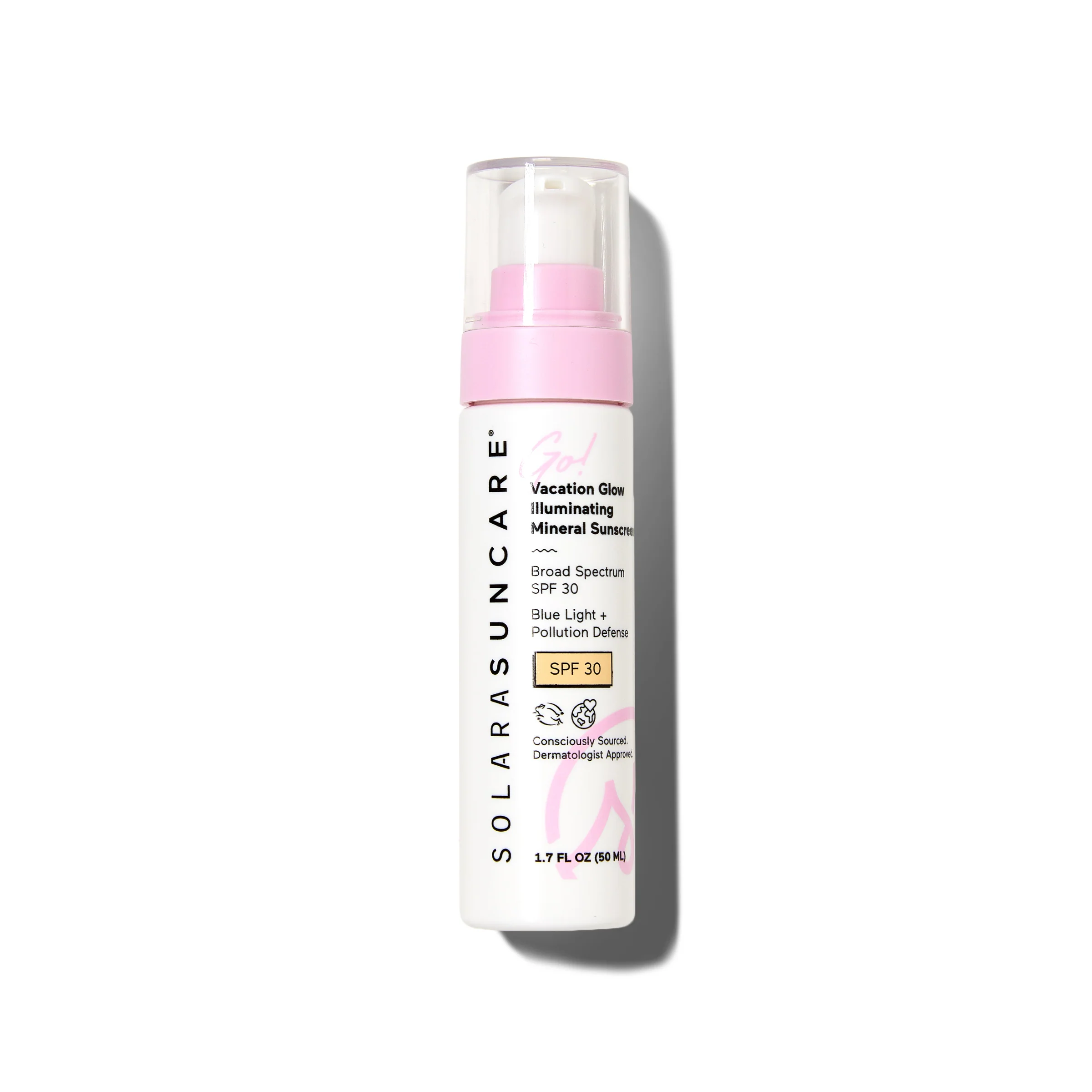 Original Solara Suncare Vacation Glow Illuminating Daily Moisturizer SPF 30 Authentic