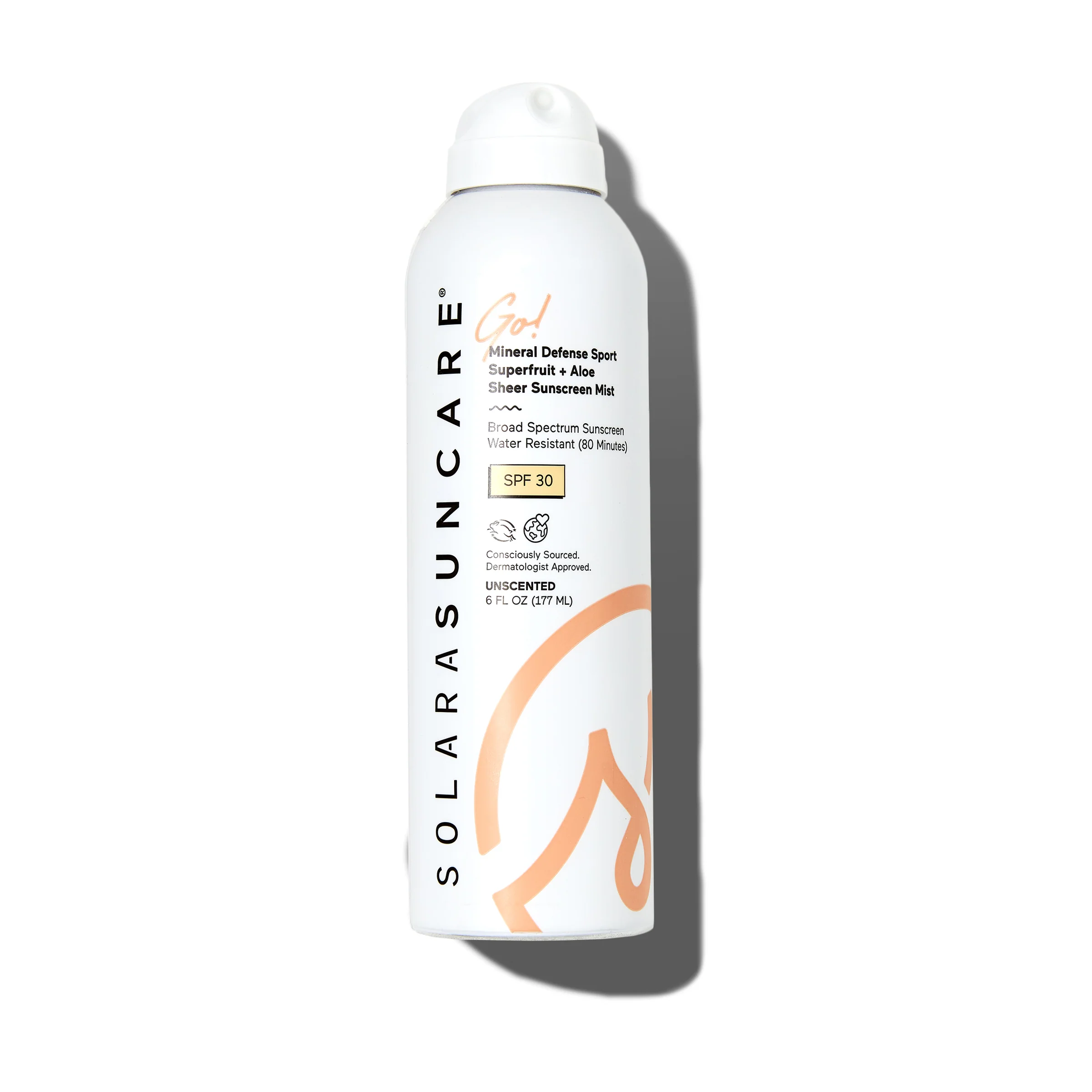 Healthy Solara Suncare Go Mineral Defense Sport Superfruit Aloe Mist SPF 30 Relaxed