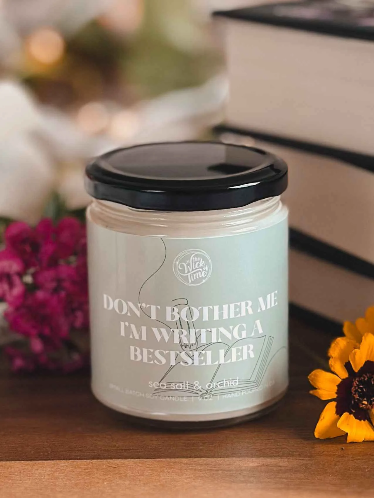 Stylish Dont Bother Me I m Writing a seller Candle 9 OZ Long-Lasting