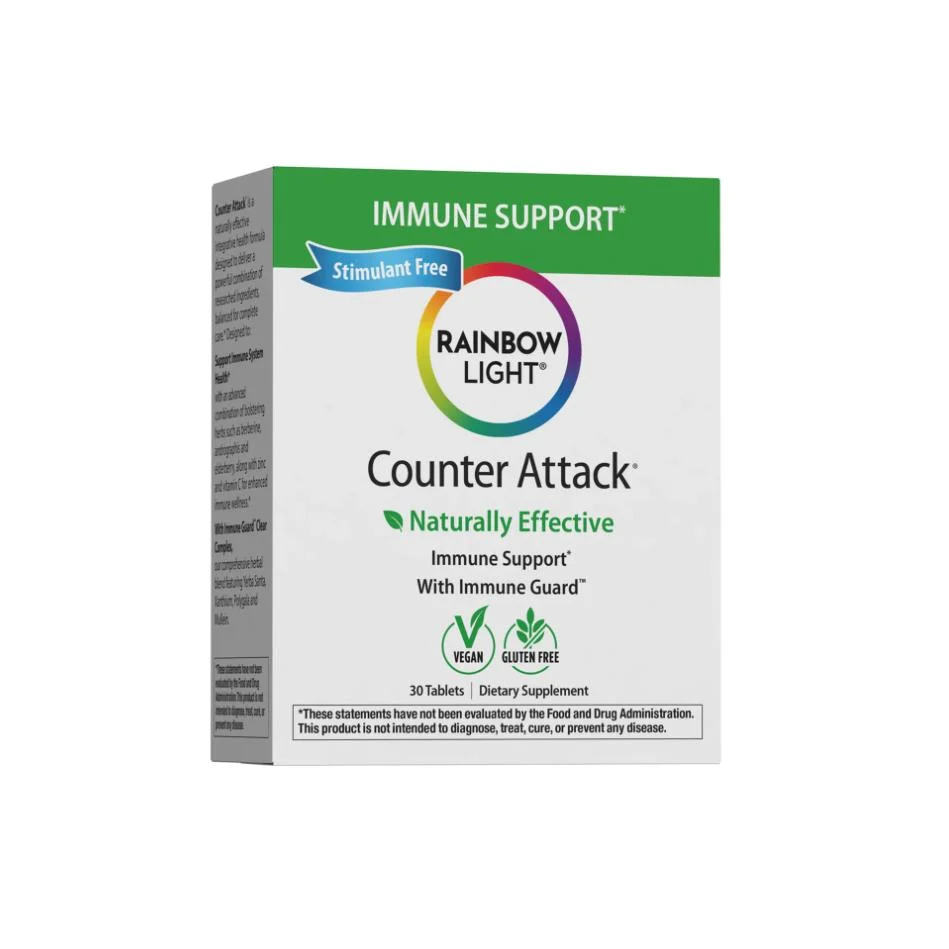 Original Design Rainbow Light Counter Attack - Immune Support Tablets Soft