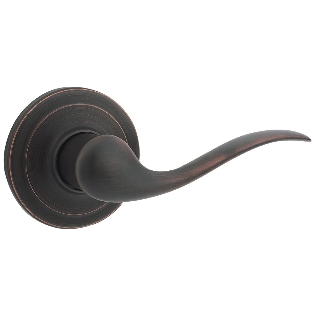 Stylish Kwikset Signature Series Venetian Bronze Tustin Passage Door Lever Prestigious