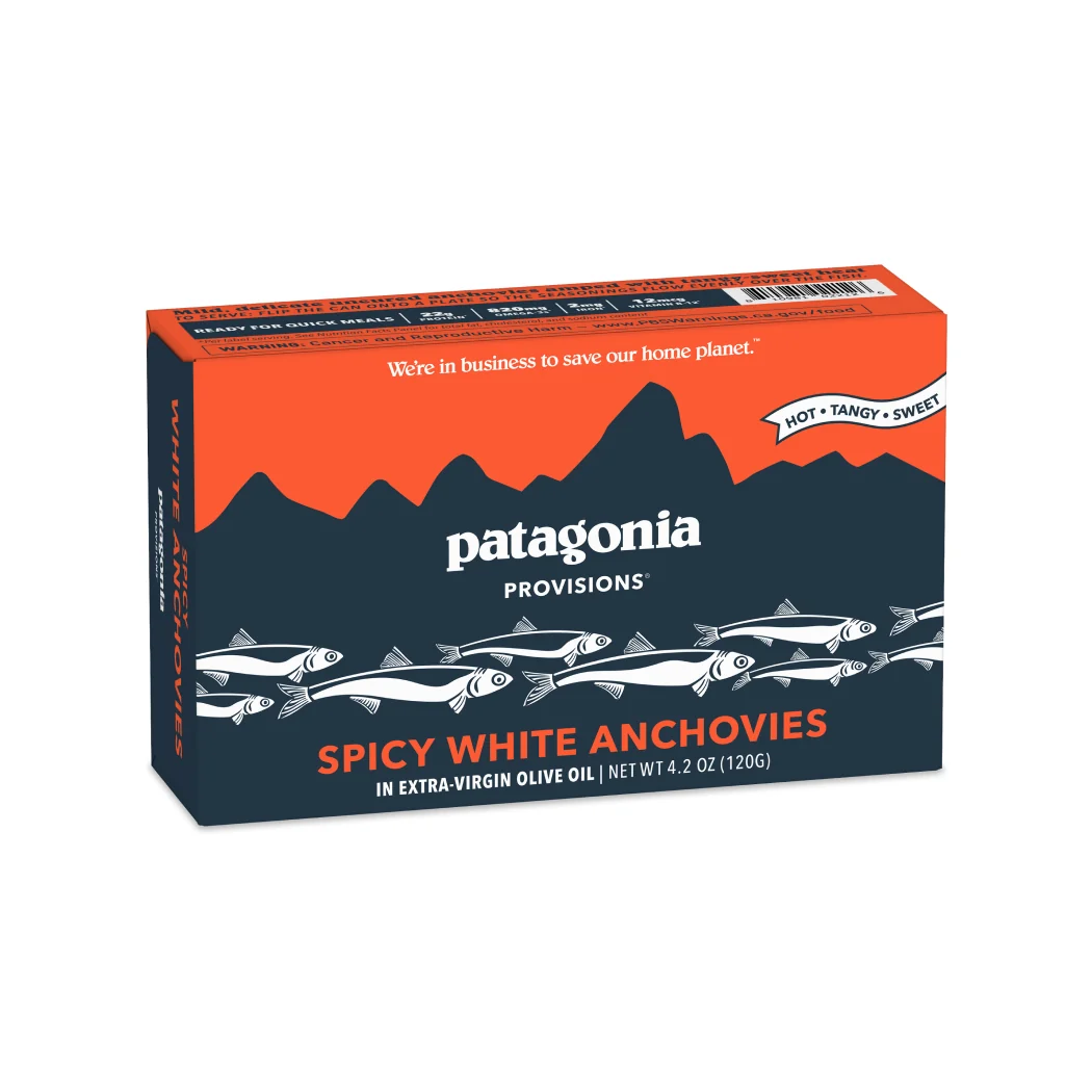 Selected Patagonia Provisions White Anchovies Spicy Authentic
