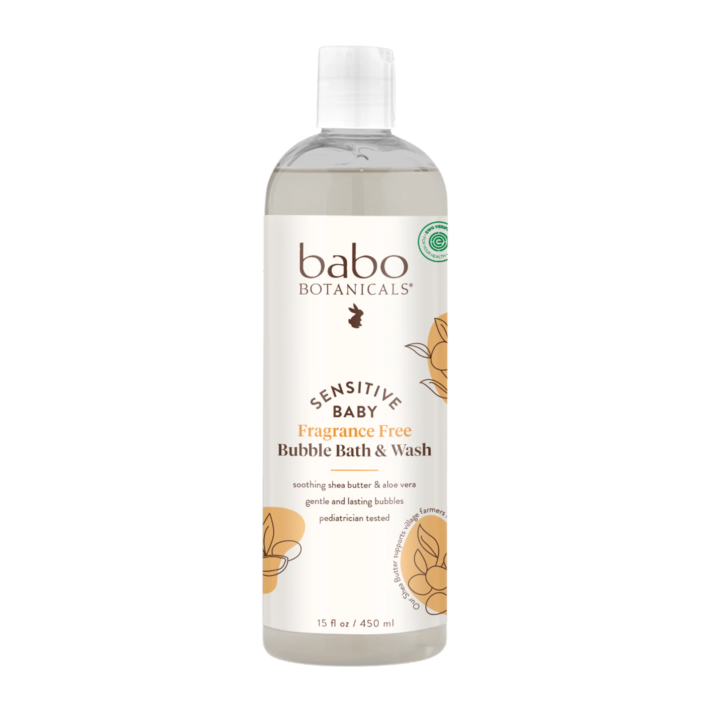 Practical Babo Botanicals Sensitive Baby Bubble Bath Wash Trusted