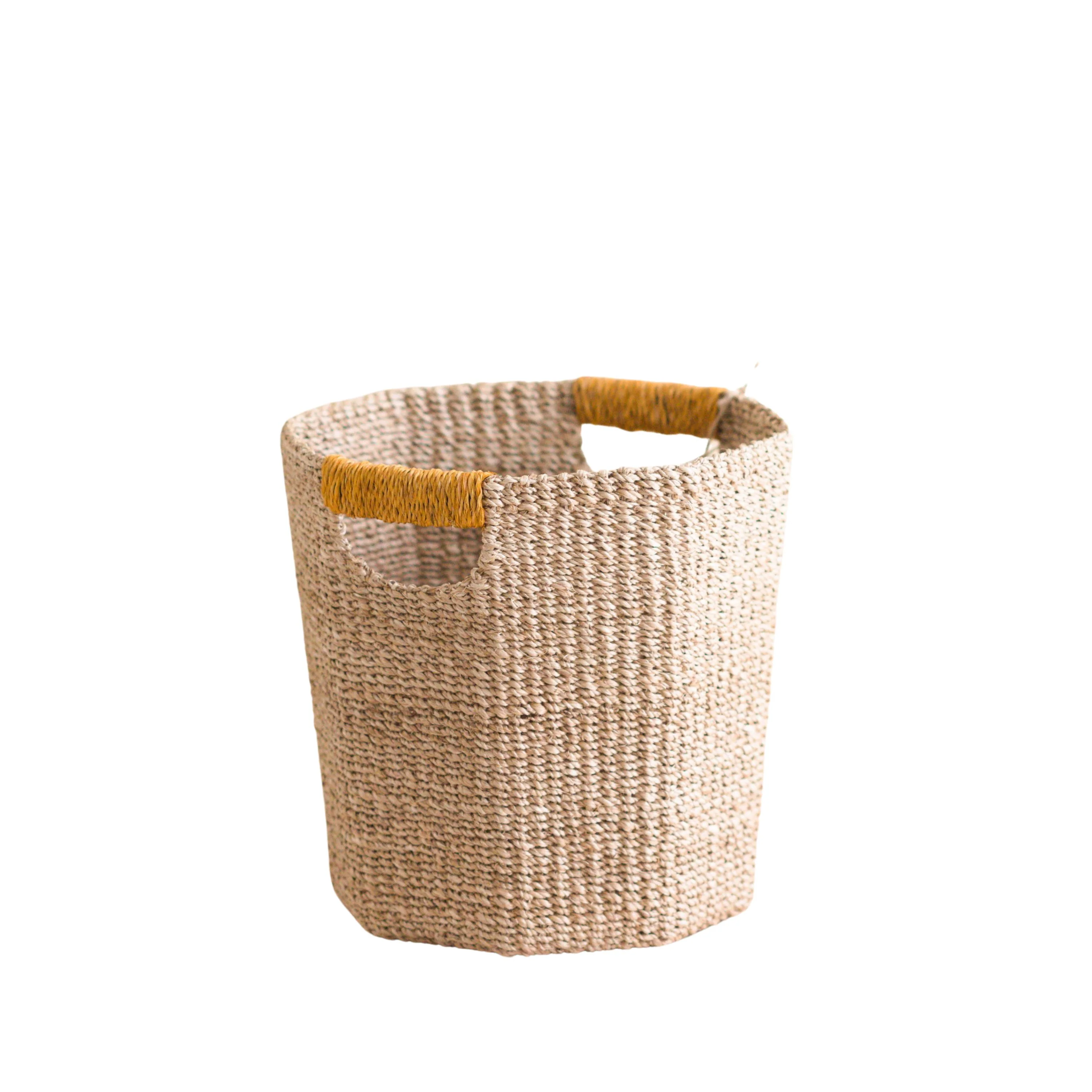 Elegant LIKHA Abaca Octagon Basket Durable