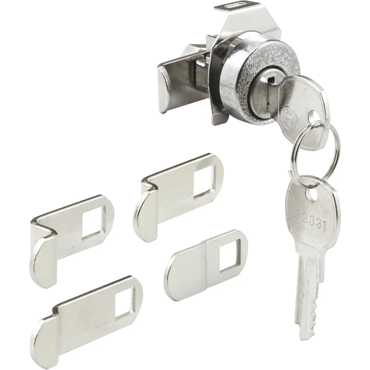 Soft Defender Security Exterior Nickel Mailbox Lock Specialty