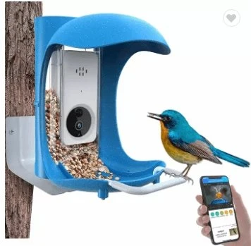 Prestigious manufacture Bird Feeder Seed Capacity Bird Pet Supplies Visually Recognizable Outdoor Smart Outstanding