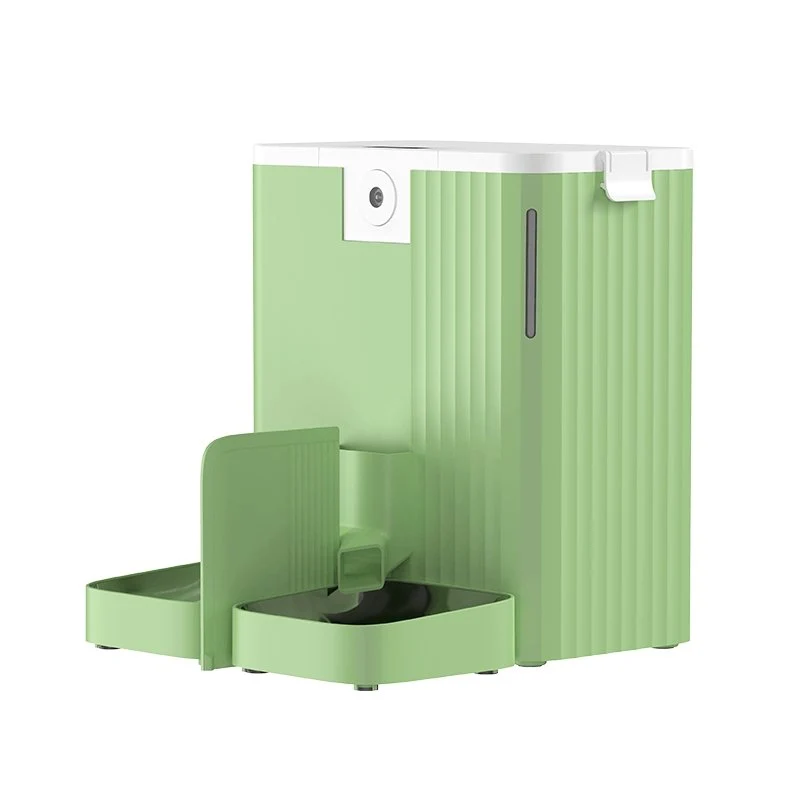 Pure Factory Smart Automatic Stainless Steel Single Pot Pet Feeder Can Increase Height Exclusive