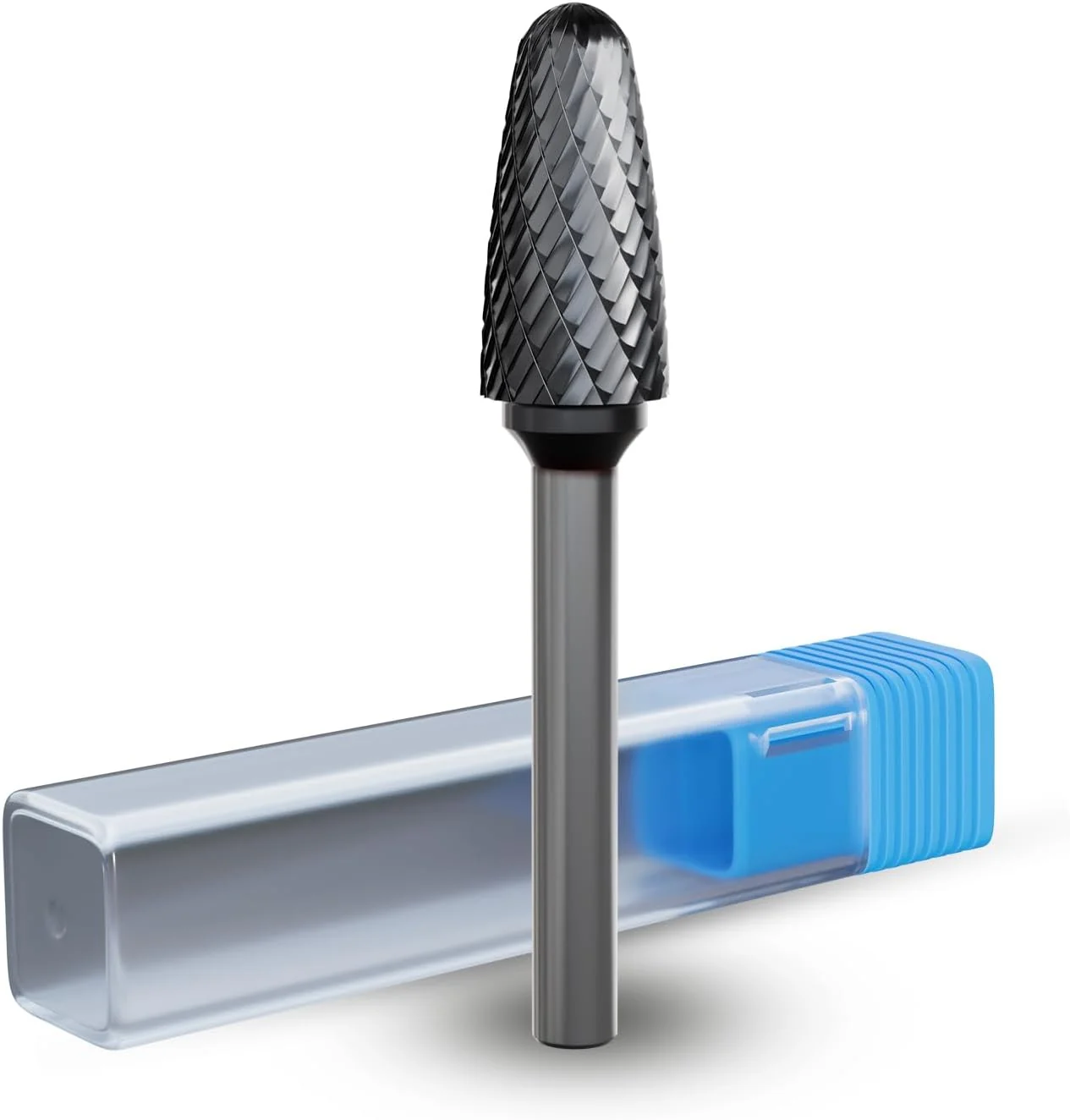 Refined Catito Arc Cylinder With Ball Top Die Grinder Bit Cut Carbide Rotary Burr for Steel Wood and Metal Working Engraving polishing and Cleaning Secure