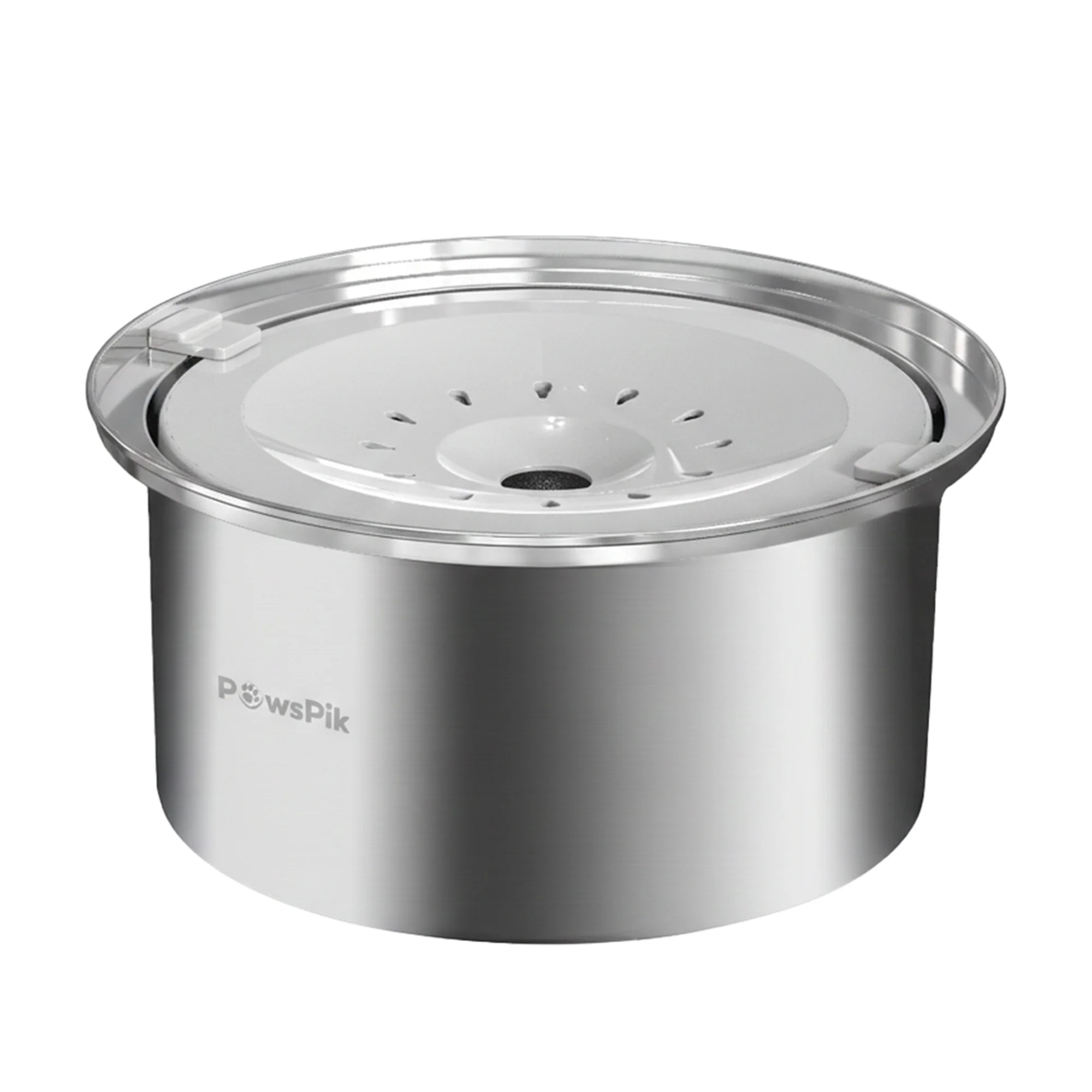 Solid PawsPik® Spill Proof Stainless Steel Dog Bowl 4-L Stylish