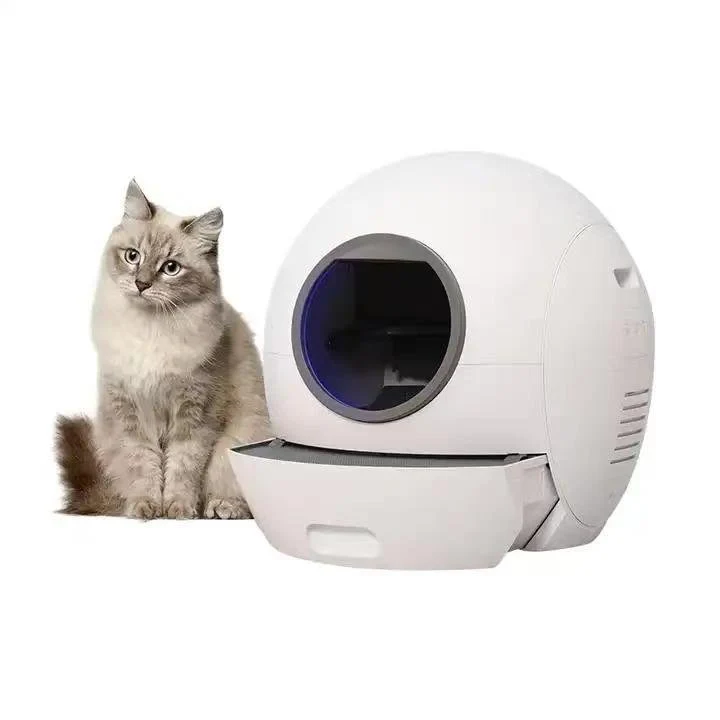 Luxury Whole Hot Smart Cat Litter Box Automatic Self Cleaning Cat Toilet for Cat Factory Reusable
