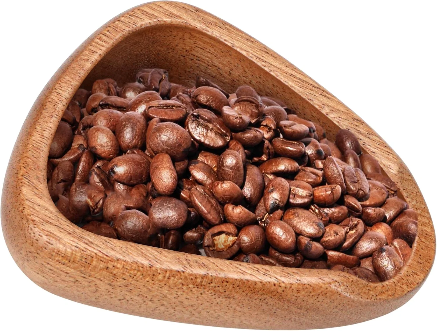 Convenient Coffee Bean Dosing Cup – Single Tray Walnut Wood Espresso Accessories Measuring Tool for Tea Enthusiasts Bar Use Camping Gym Home Use Artisan