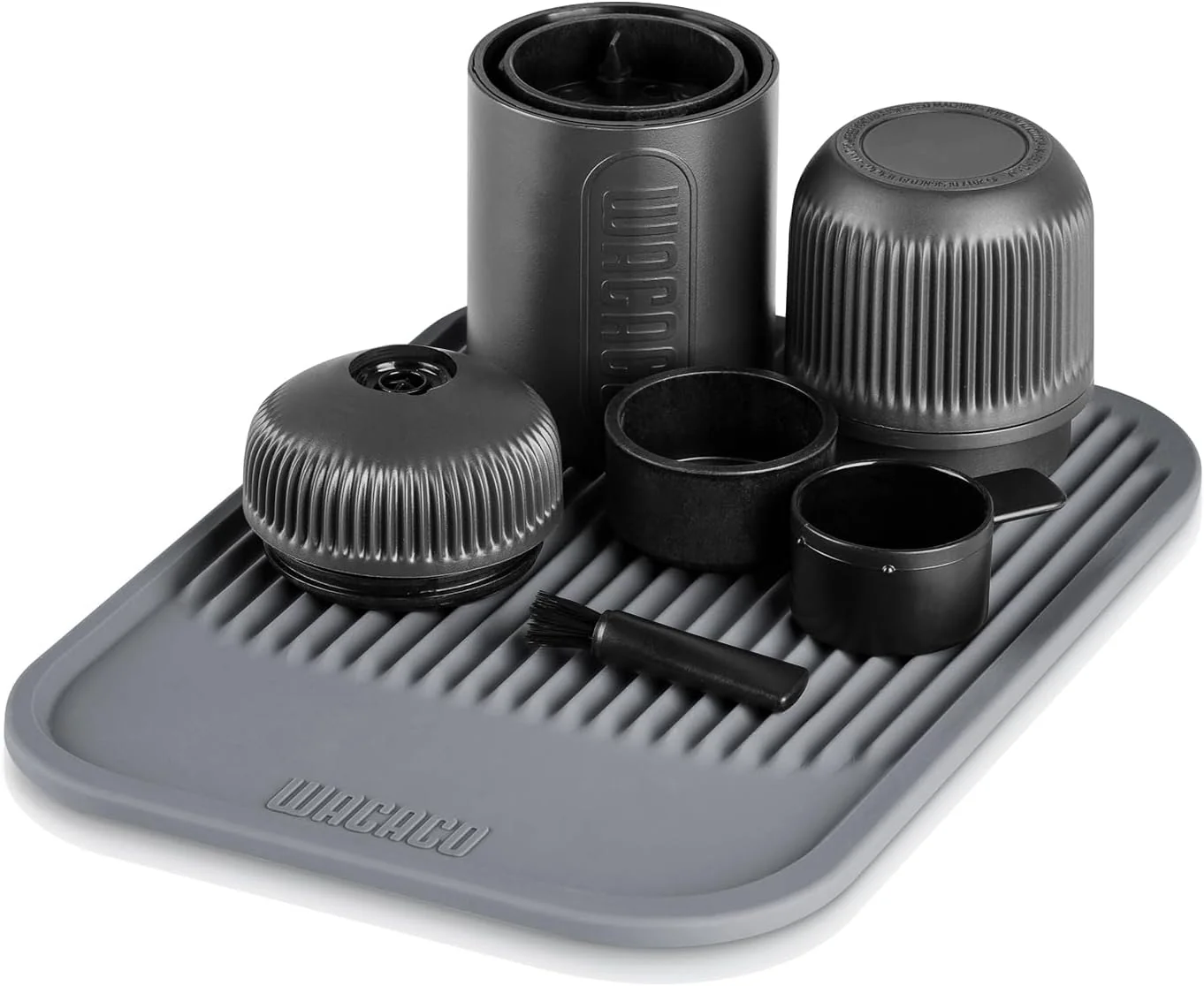 Professional Wacaco Coffee Mat Multi-Purpose Drying Mat and Tamping Mat Made of Food-Grade Silicone Compact Proven