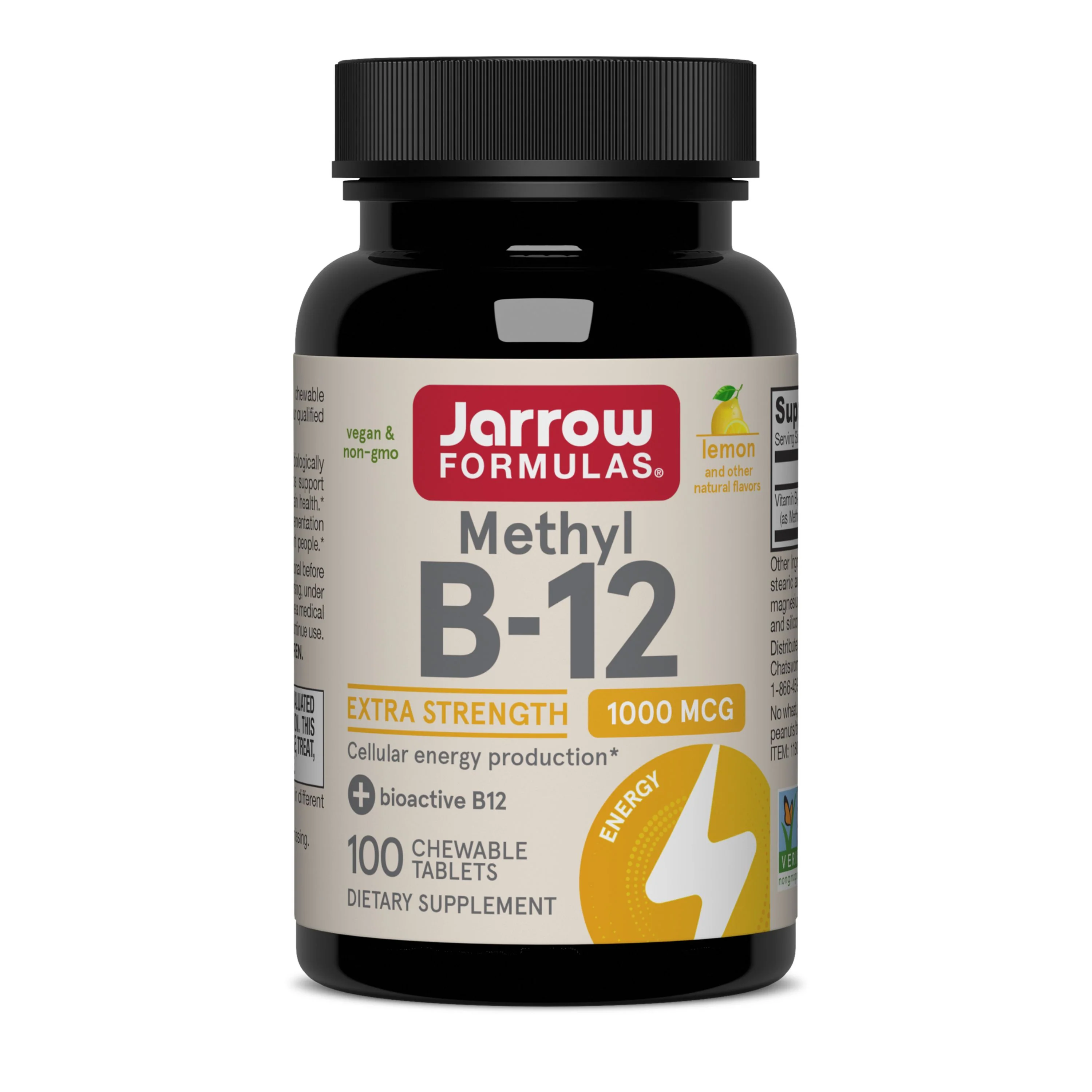 Top-Quality Jarrow Extra Strength Methyl B-12 High-End