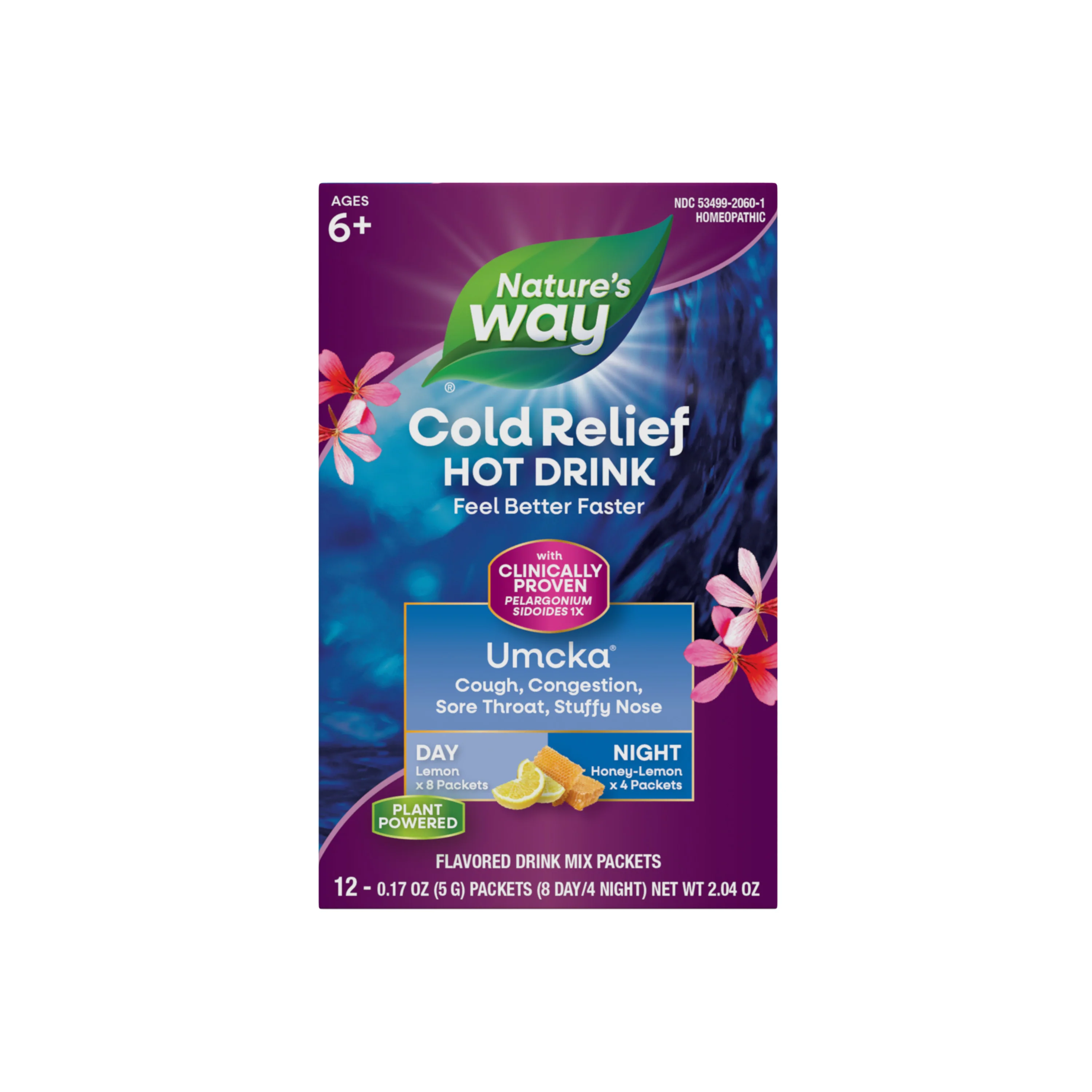 Contemporary Nature's Way Umcka® Cold Care Day Night Soothing Hot Drink Selected