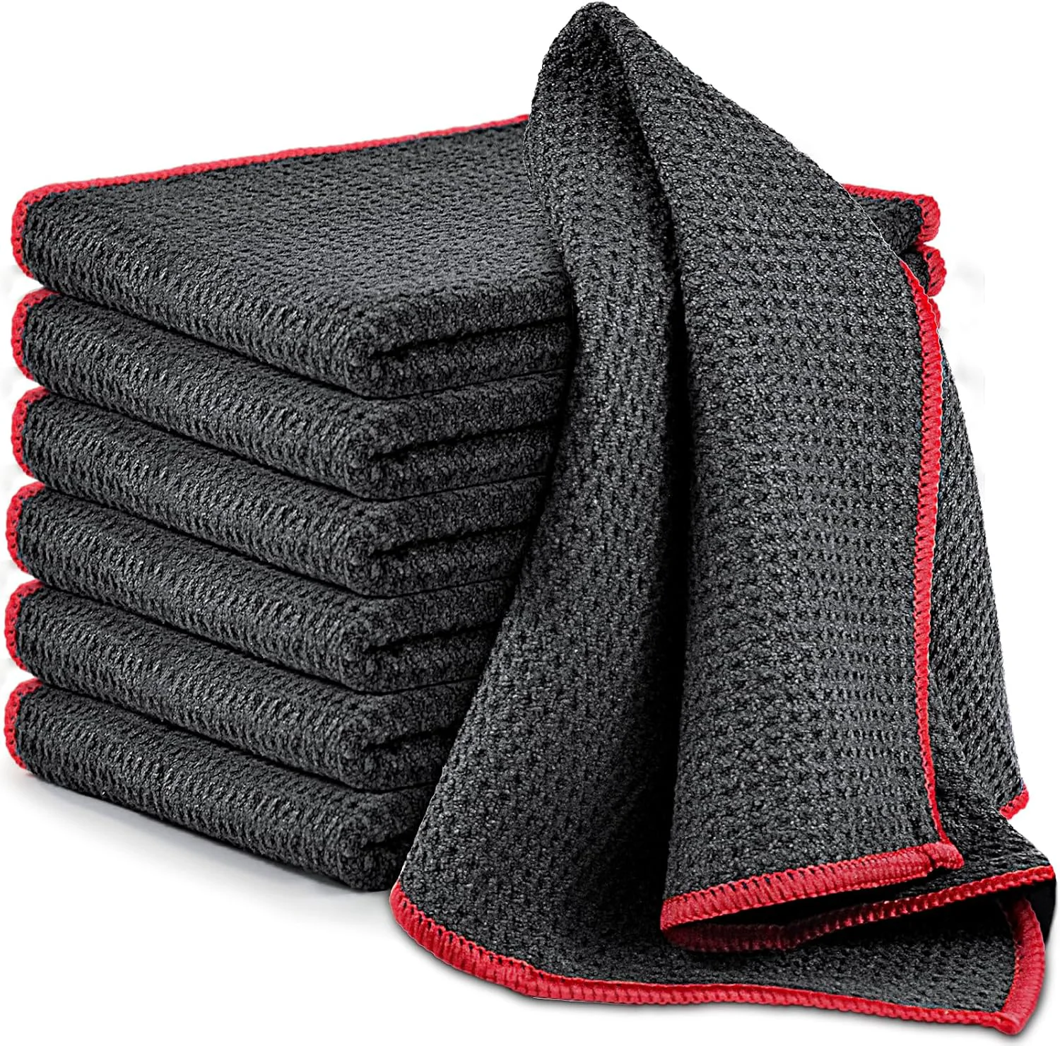 Elegant Airlab Microfiber Cleaning Cloth Waffle Weave Dust Rags for Household Kitchen Towel Absorbent Quick Drying Cleaning Rags Streak Lint Outstanding