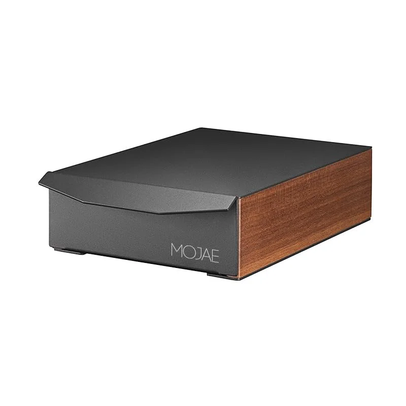 Safe Mojae Espresso Knock Box Drawer Stainless Steel Detachable Coffee Ground Knock Container with Removable Knock Bar and Anti-Slip Base Black Versatile