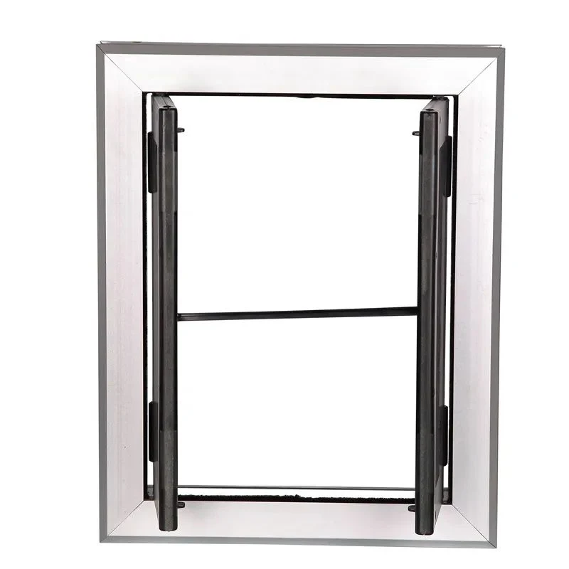 Healthy Premium Large Dog Cat Door Aluminum Smart Pet Door with Double Panels Anti-Cracking 4 ways Locking Factory Specialty