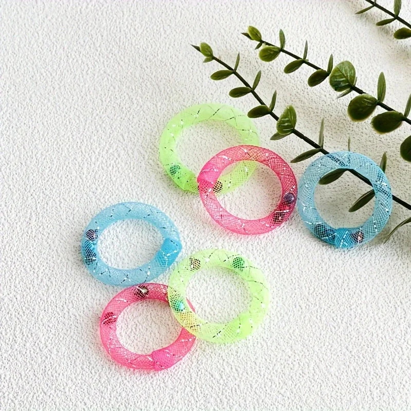 Specialty Donut-Shaped Spring Toy with Bell for Cats Luxury