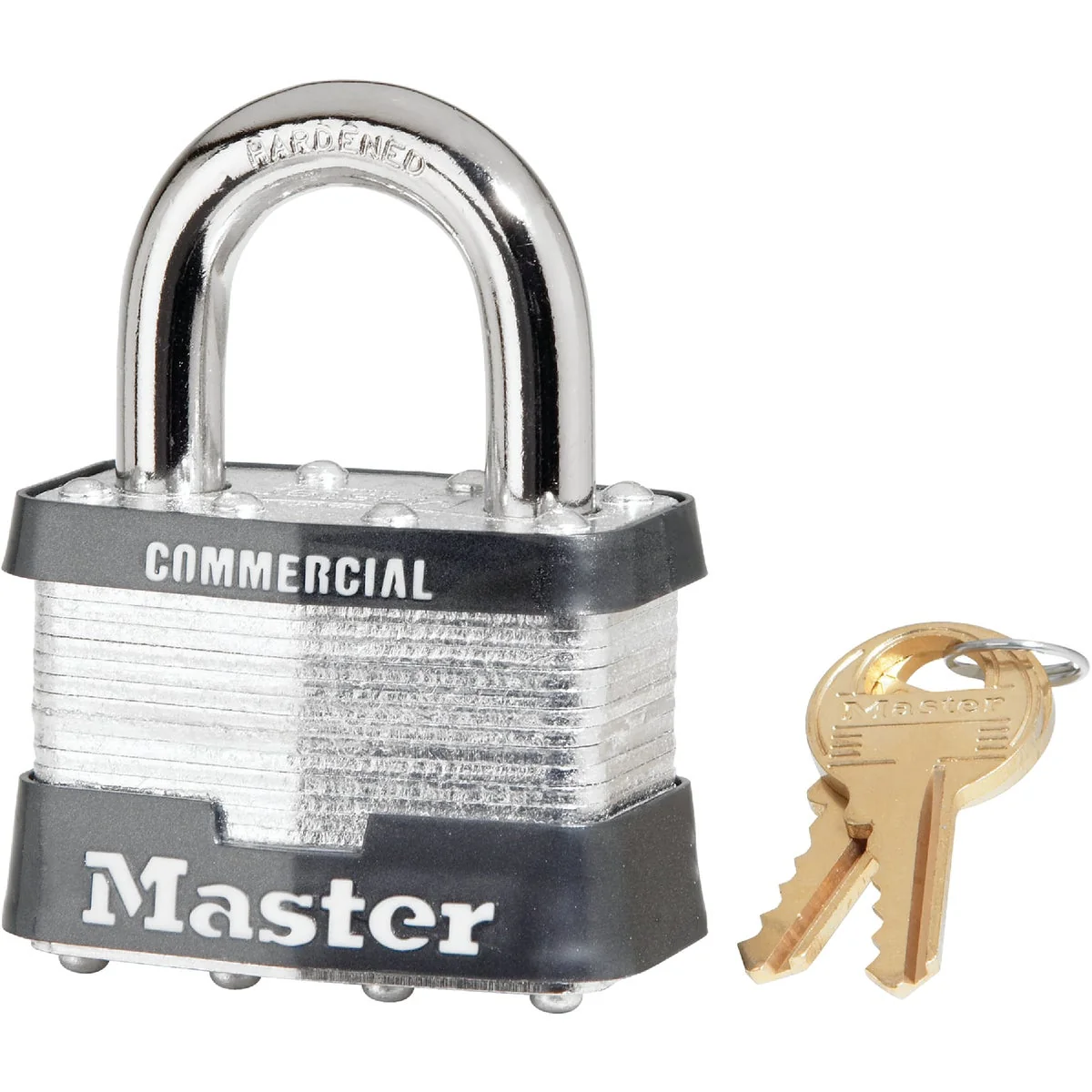 Trusted Master Lock A272 2 In. W. 4-Pin Tumbler Keyed Alike Padlock Professional
