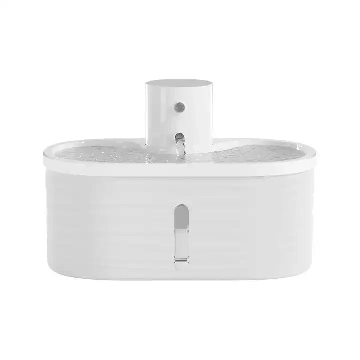 Modern Manufacturer Hot Style Water fountain for Wireless Infrared Wide-angle Cat Sensor Large capacity Lithium Battery Fountain 2L Carefully Designed