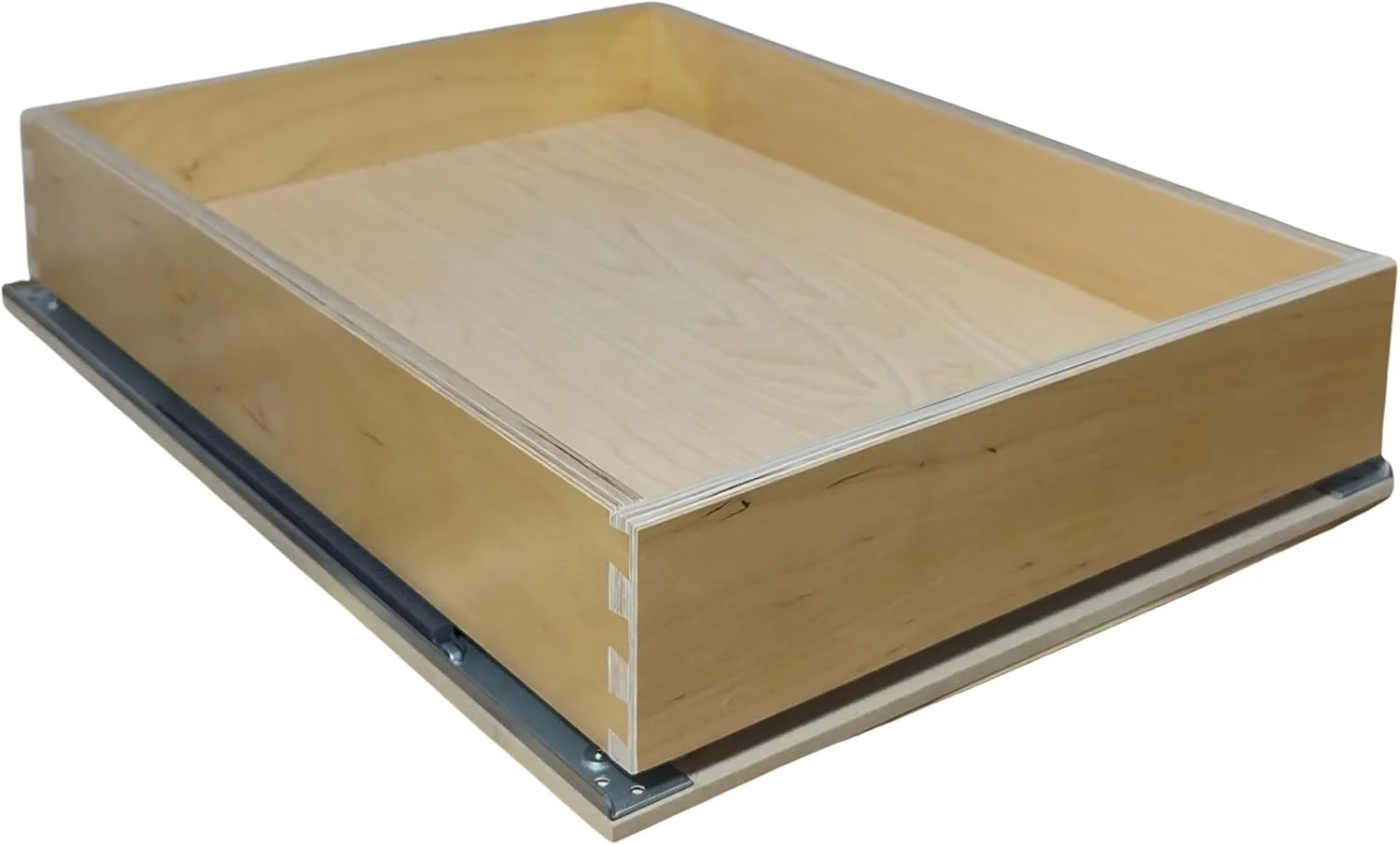 Environmentally Friendly SlidingSusan Baltic Birch Pull-Out Cabinet Drawer Organizer 12 W x 18 D Fashionable