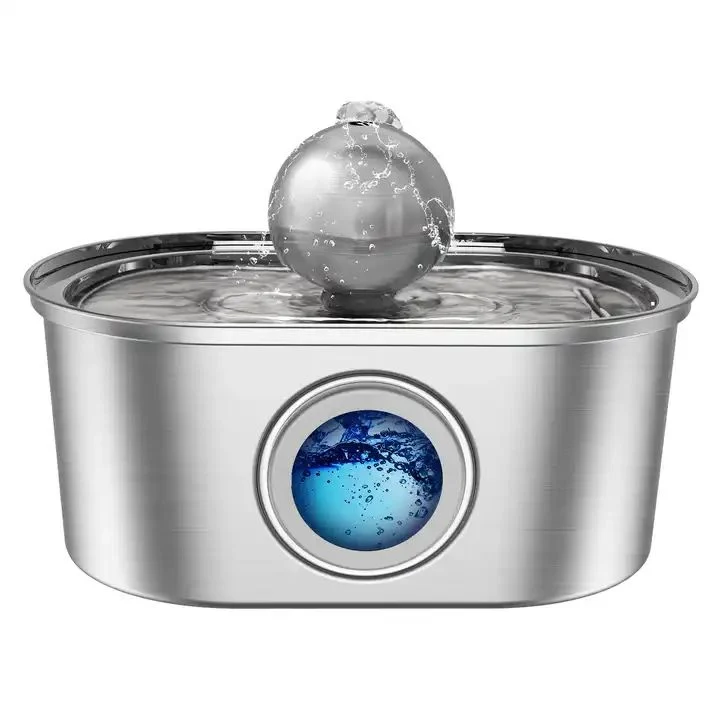 Pure Hot Selling On Amazon New Design Smart Pet Water Dispenser Circulation Drinking Filtration Silent Auto Cat Dog Water Fountain