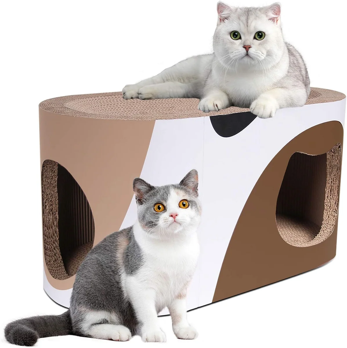 Smart Factory Big Cat Scratcher House with Hole Cat Scratcher Board Large Scratching Sofa Bed Cat Scratching Toy Pad for Indoor Practical