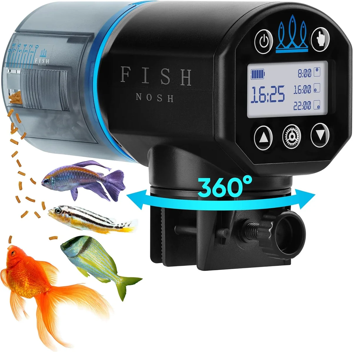 Innovative Wifi Controlled Aquarium Products Fish and Shrimp Trough Intelligent Dispenser Timer Goldfish Feeder Sustainable