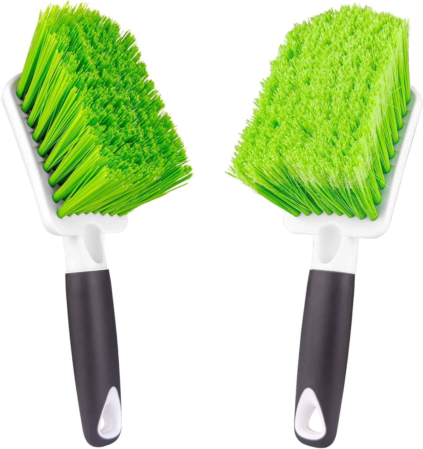Natural Ittaho 2 Pack Car Wash Brush Tire Brush for Cleaning Tires Soft Stiff Bristle Wheel Cleaner Car Cleaning Supplies for Wheels Rims Carpet Trusted