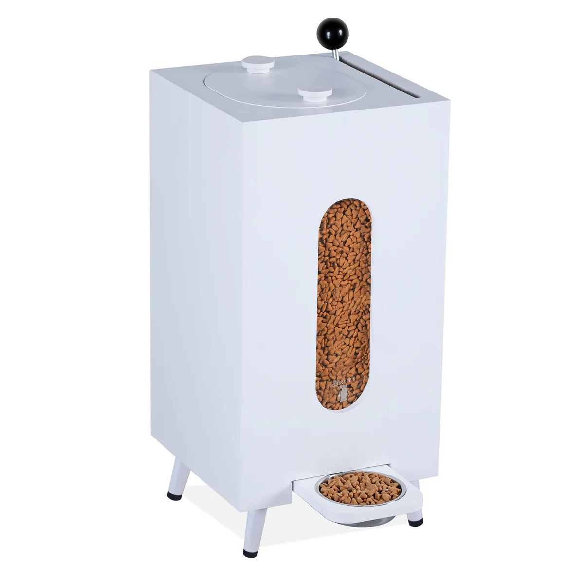 Fine 2025 High Quality Design Whole Wooden Pet Feeder Food Storage and Dispenser Bowl Long-Lasting