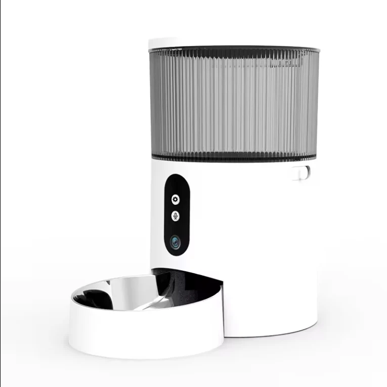 Refined Hot whole smart video voice pet feeder with automatic timed feeding Authentic