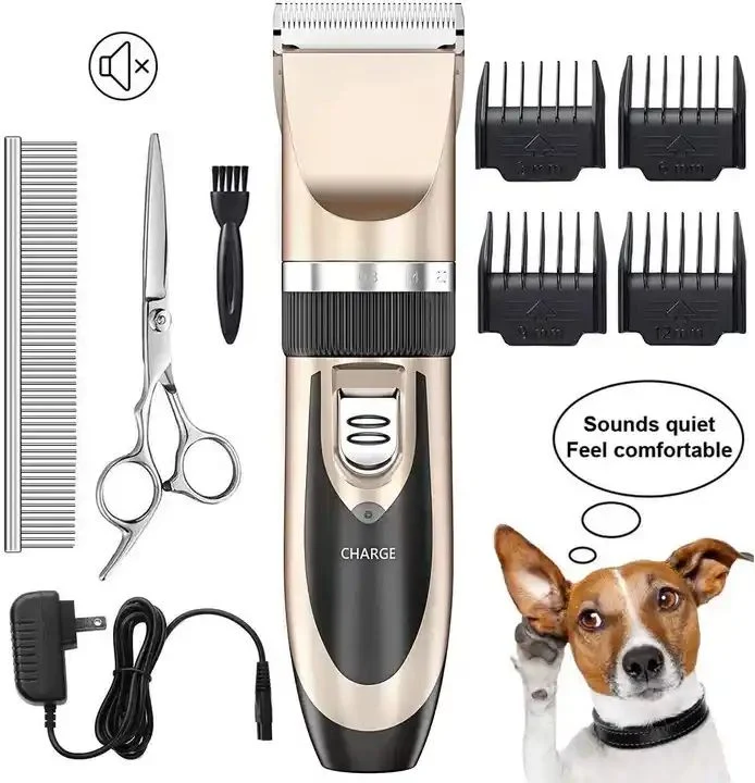 Original Design Manufacturer Dog Clippers Cordless Pet Clippers Dog Cats Pet Grooming Hair Clipper Kit Low Noise Sophisticated