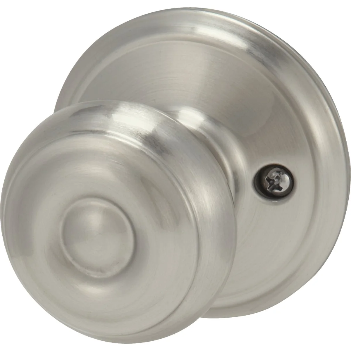 Crafted Schlage Satin Nickel Georgian Dummy Door Knob Authentic