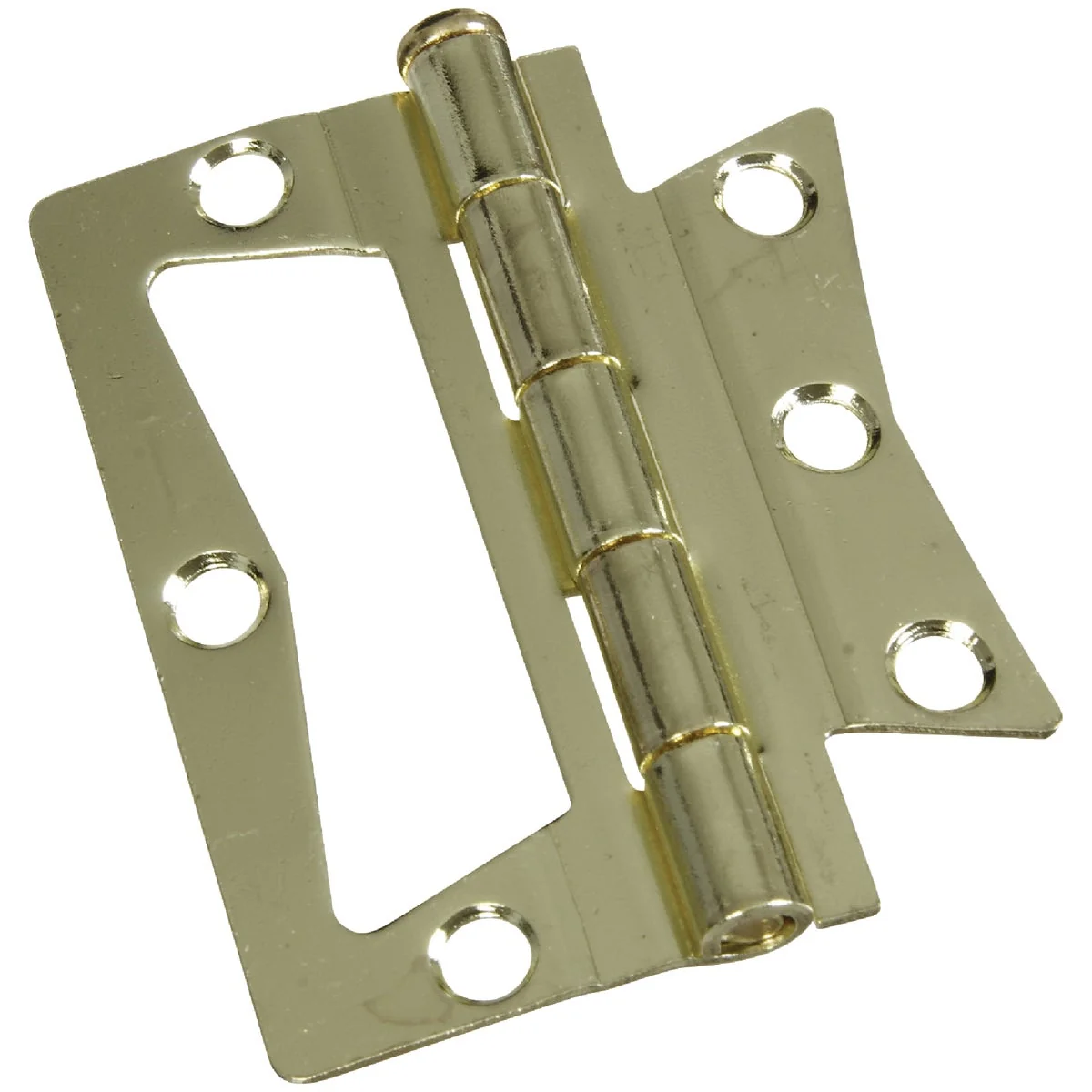 Verified National 3 In. x 3 In. Non-Mortise Hinge 2 Count High-Quality
