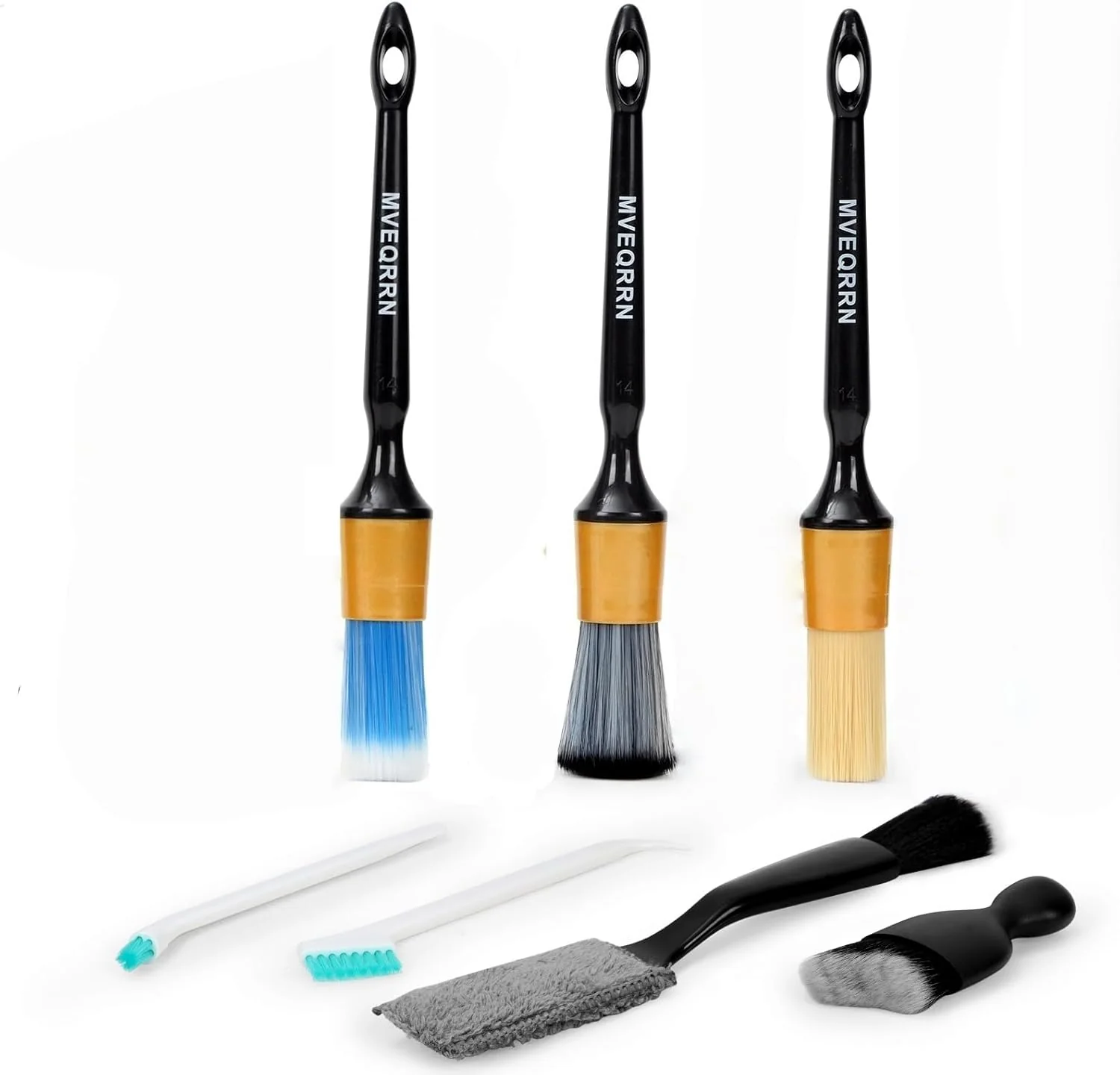 Expertly Made 7PCS Car Detailing Brush Set Boar s Bristle Car Cleaning Detail Brush kit Ultra Soft No Scratch Car Dust Brush Car Interior Detailing Brushes Kit Certified