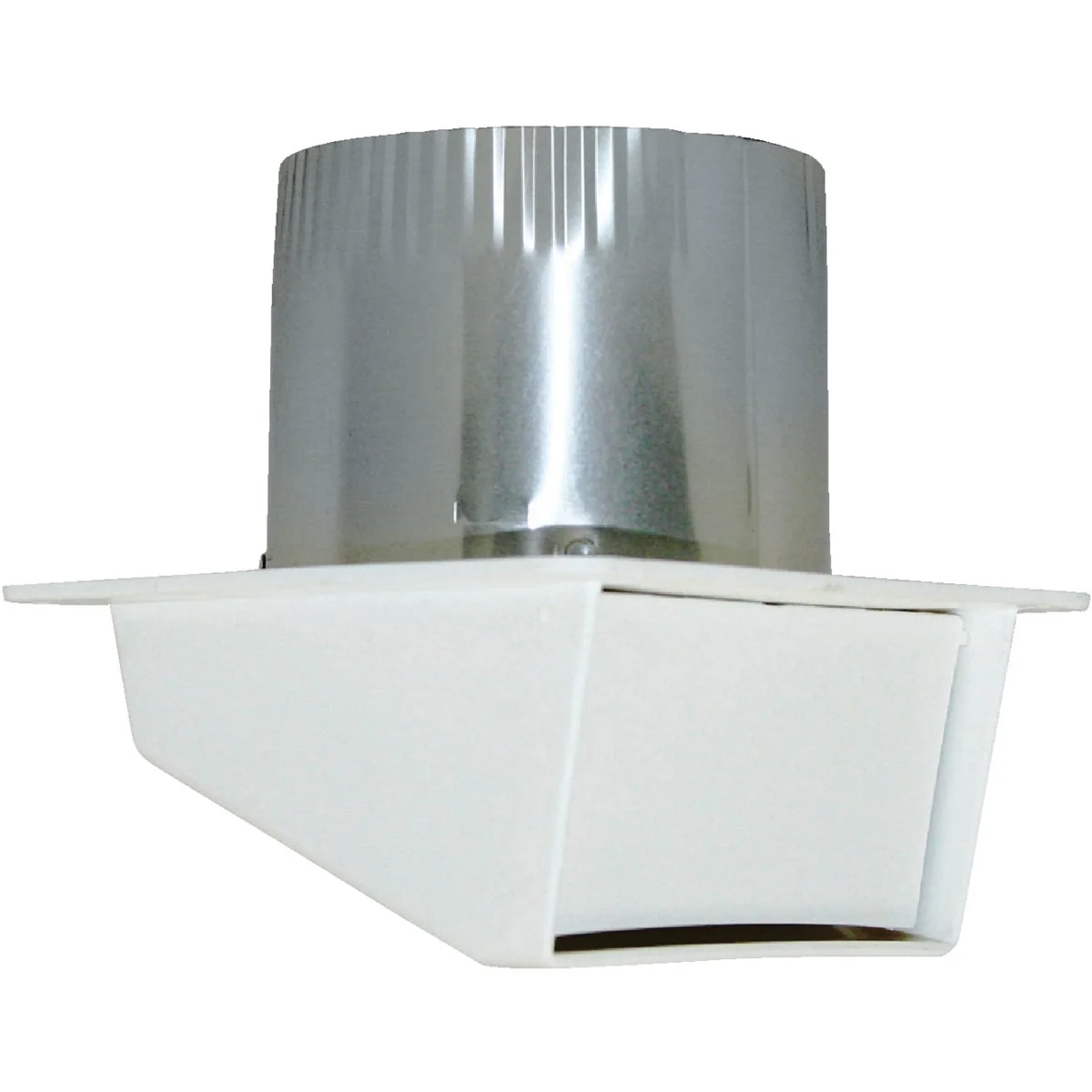 Authentic Builders 4 In. White Plastic Eave Soffit Vent Fine Crafted