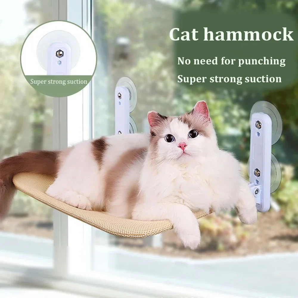 Excellent Foldable Breathable Cat Hammock Windowsill Bed Next-Generation