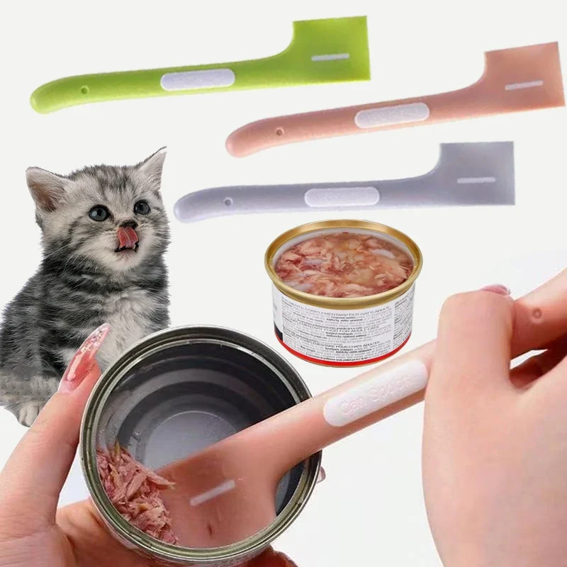 Traditional Silicone Pet Food Can Spoon Lid Cover Fashionable