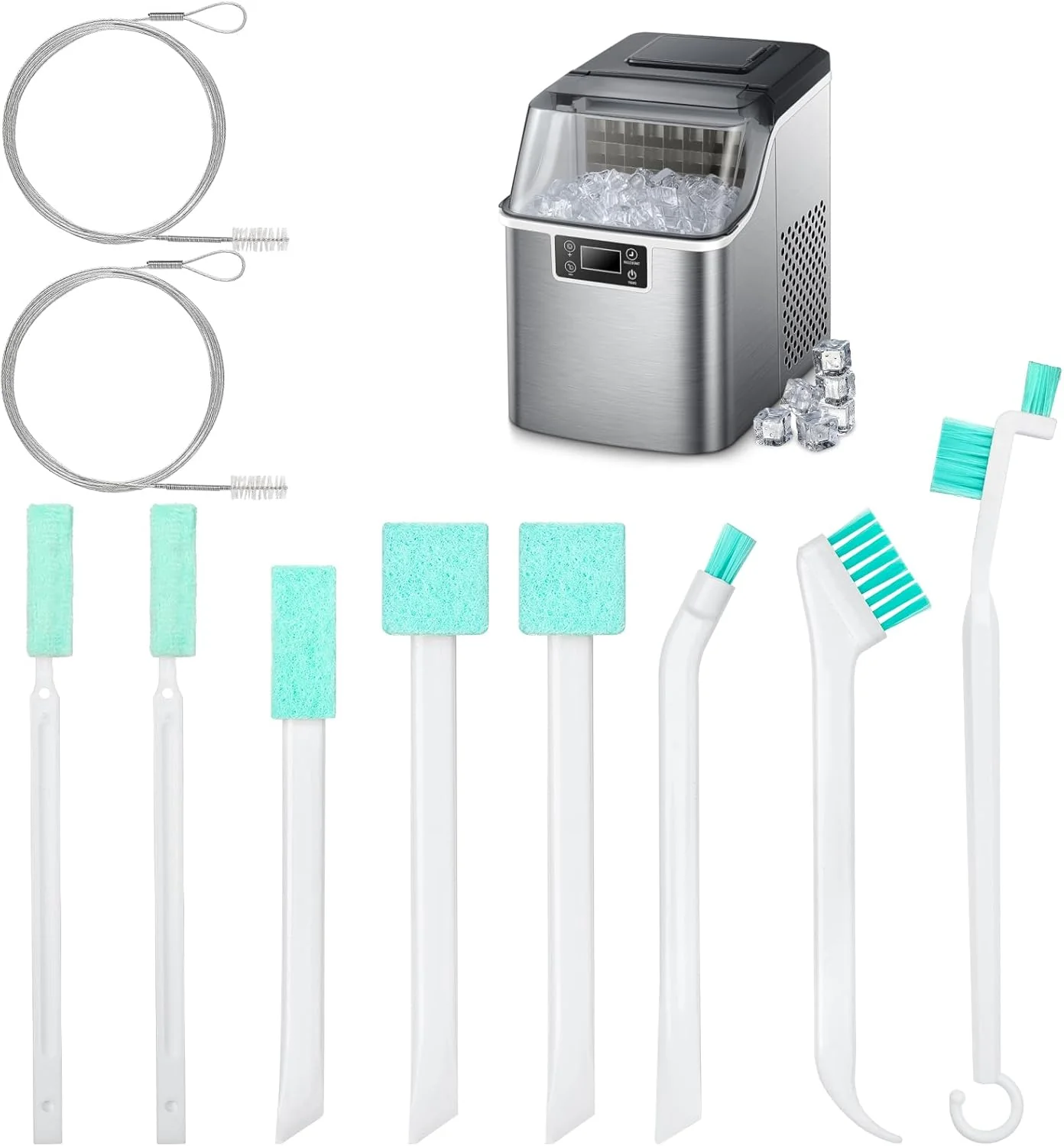 Reliable TUZAZO Ice Machine Cleaner Brush Kits 10 PCS Fine
