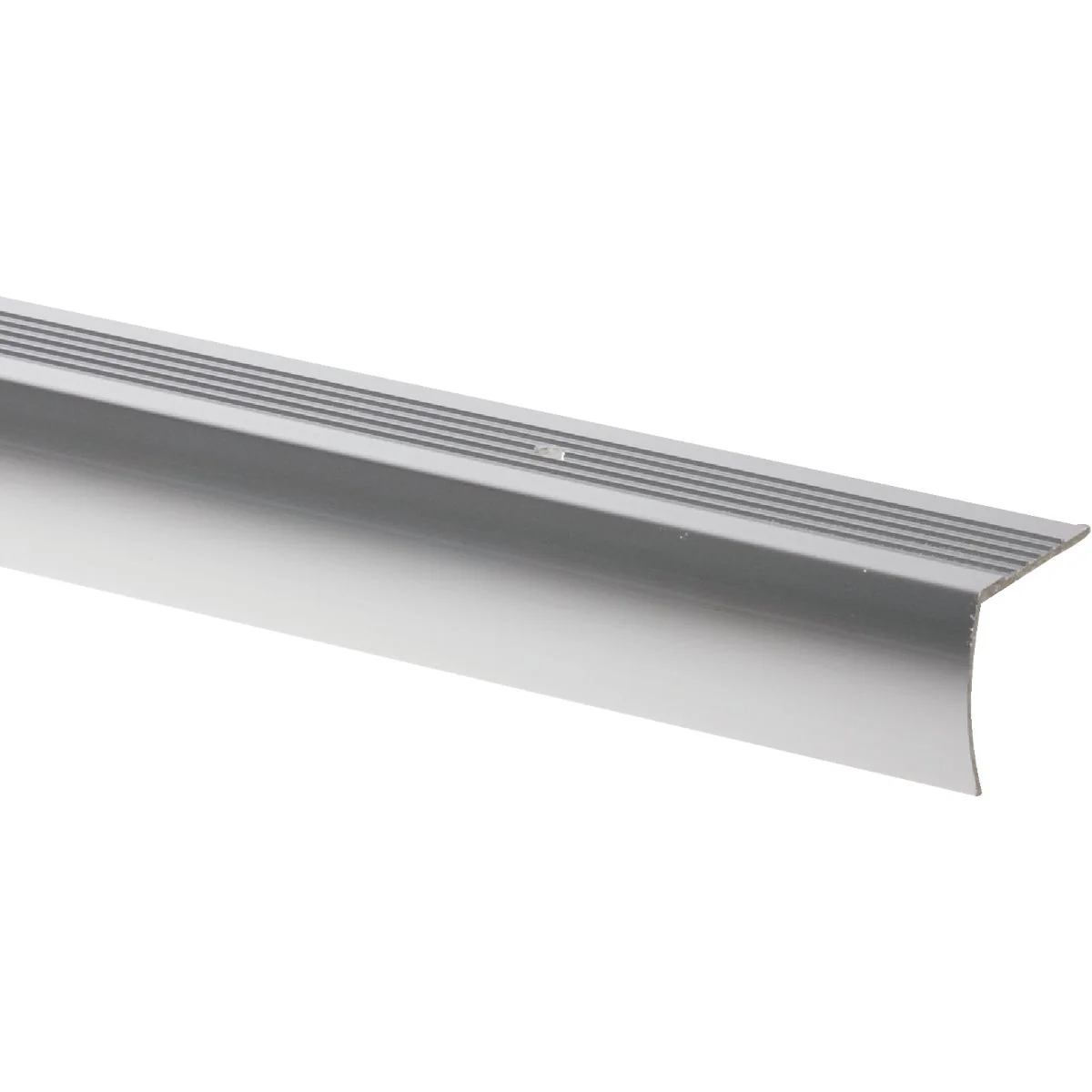 Smooth M-D Polished Aluminum 1-1 8 In. W x 36 In. L Aluminum Stairnose Organic