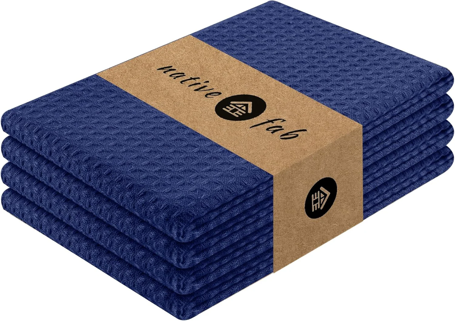 Detailed Native Fab Waffle Kitchen Towels Reusable