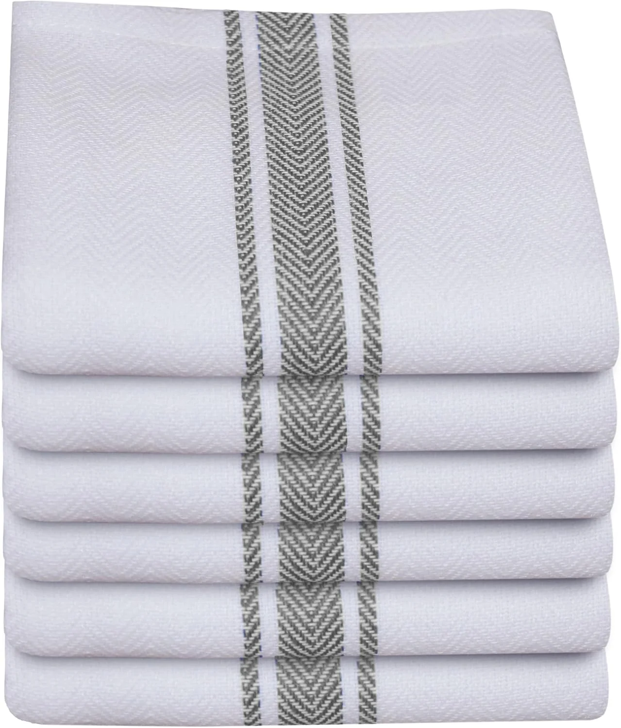 Flour Sack Towels Tea Towel for Crafts Cotton Dish Towels Reusable Bulk Cleaning Cloths Grey Hand Towels Soft Super Absorbent Quick Dry Dish Rags Machine Washable 6 Pack 15 x 25 Healthy