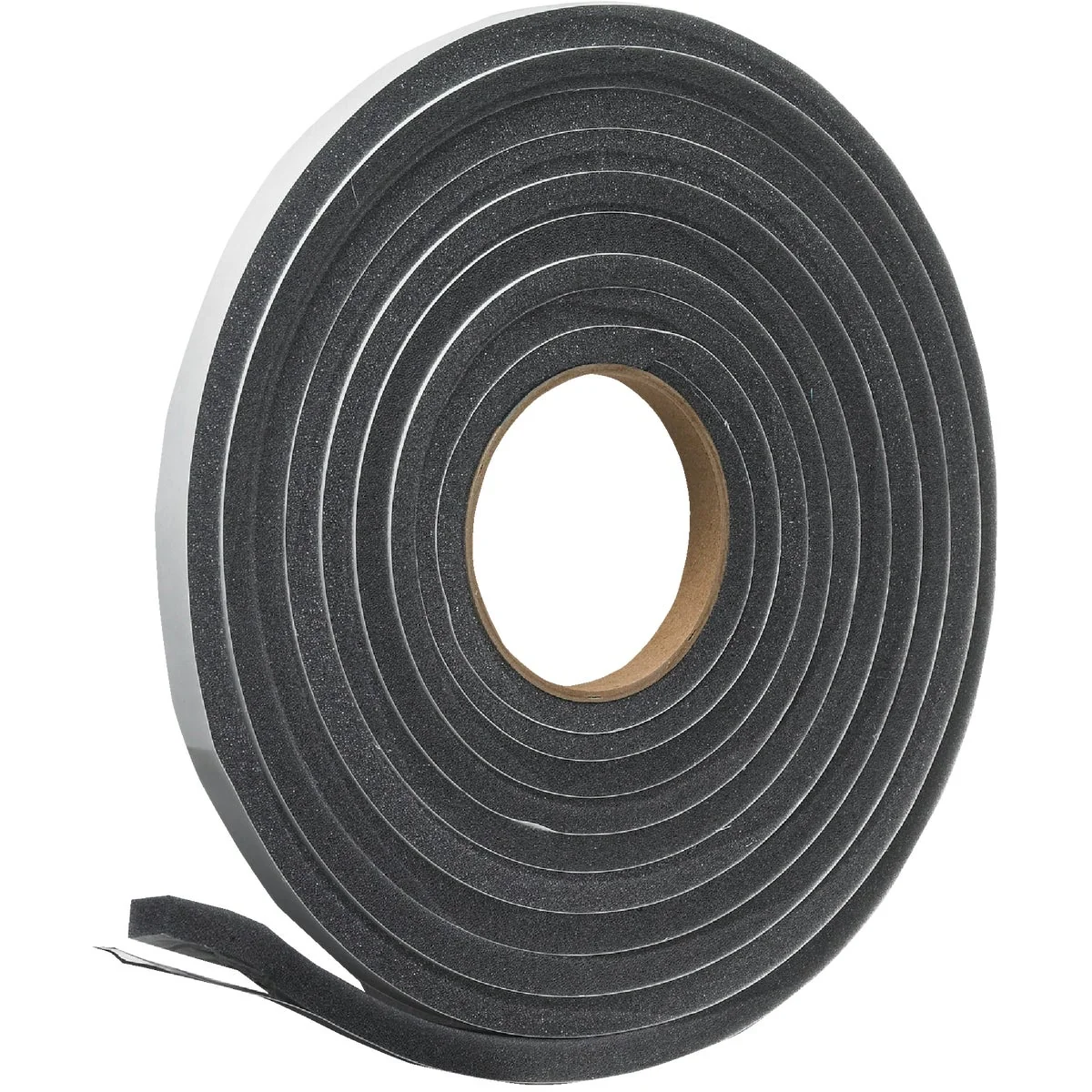 Carefully Designed Do it 1 2 W x 3 8 T x 17' L Charcoal Foam Weatherstrip Tape Pure