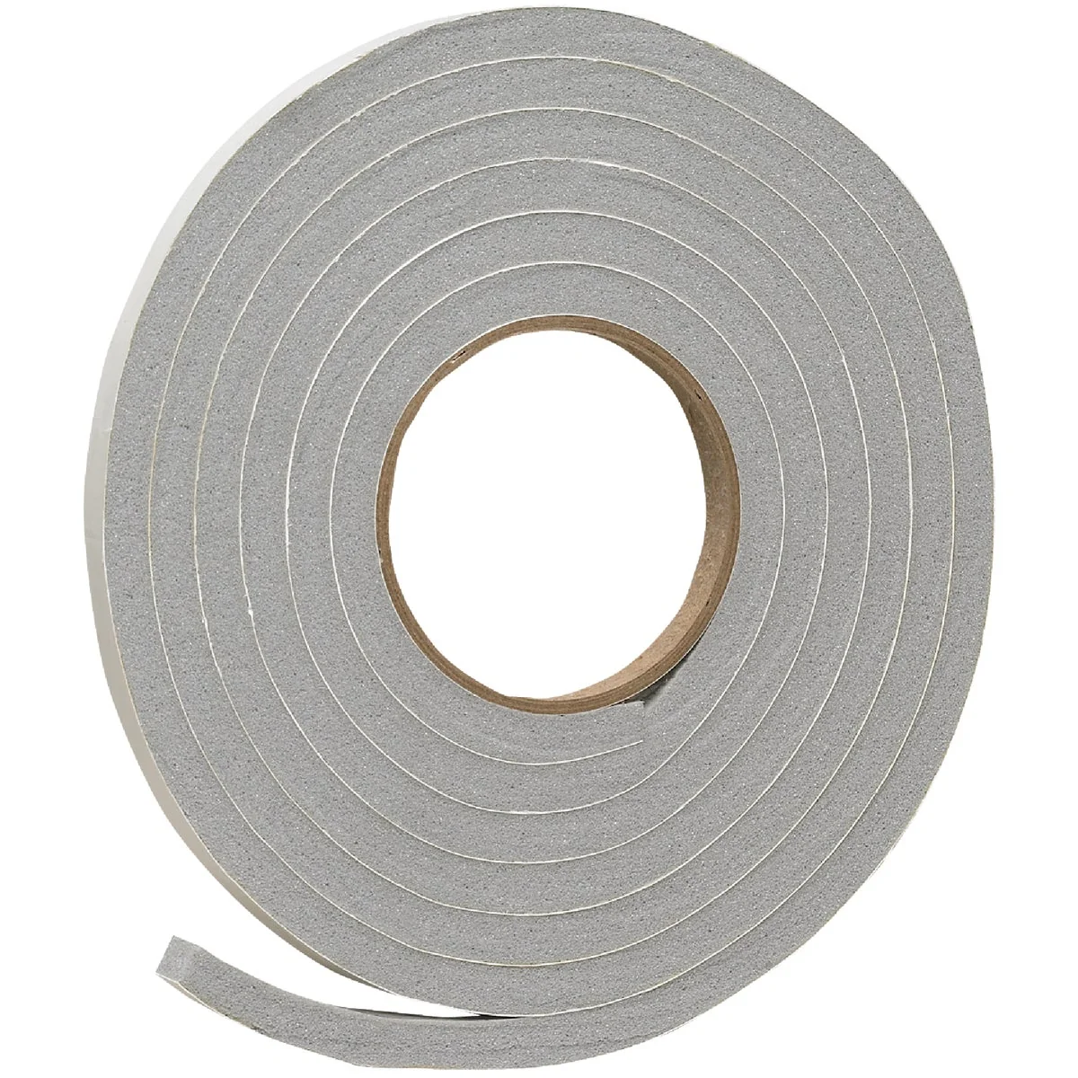Versatile Do it 1 2 W x 3 8 T x 10' L Gray Foam Weatherstrip Tape Smooth