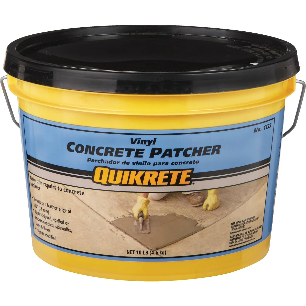 Trusted Quikrete 10 Lb. Gray Concrete Patch Flexible
