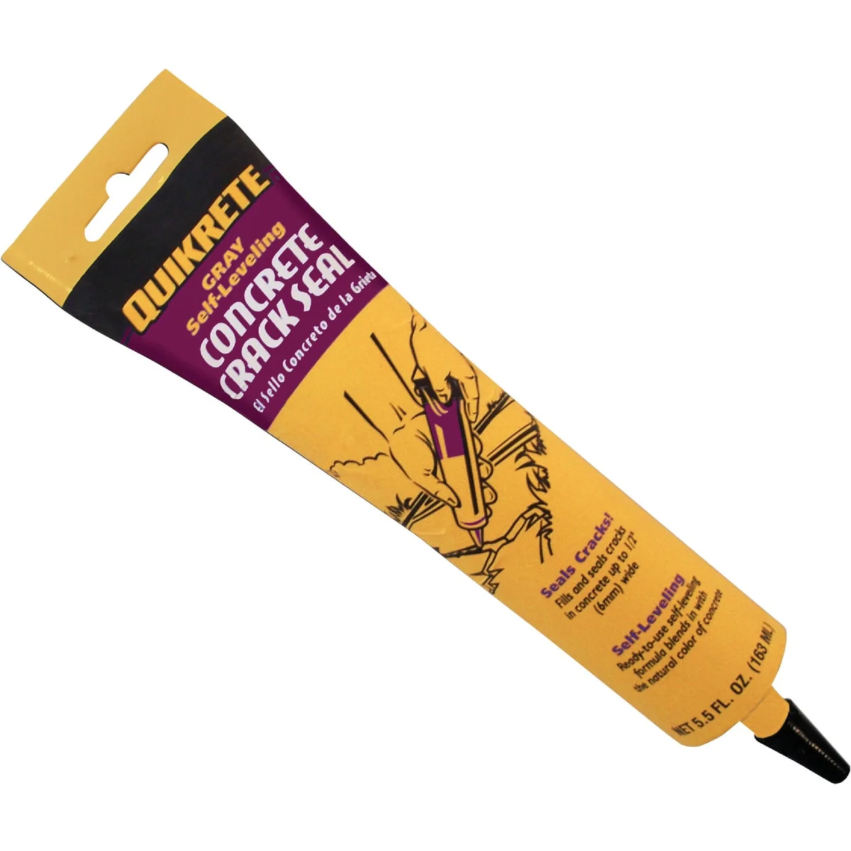 Crafted Quikrete Ready-To-Use 5.5 Oz Gray Concrete Sealant High-Grade