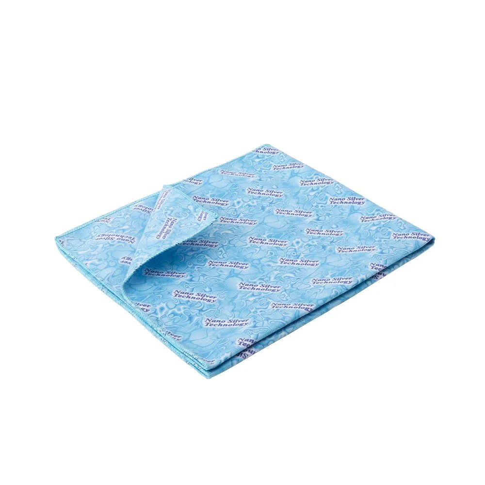 Premium Material Sunbeam Cloth – Multipurpose Reusable Cleaning Cloth for Glass Furniture Floors and More Blue Small Classic