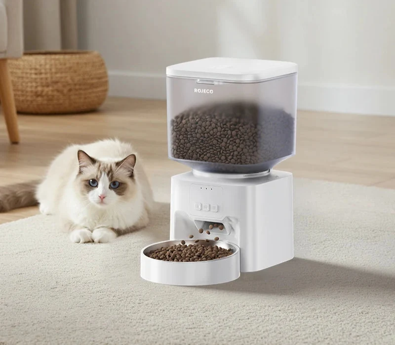 High-End Distributeur automatique intelligent pour animaux de compagnie de 4 5 L avec WiFi et contrôle à distance par application Premium