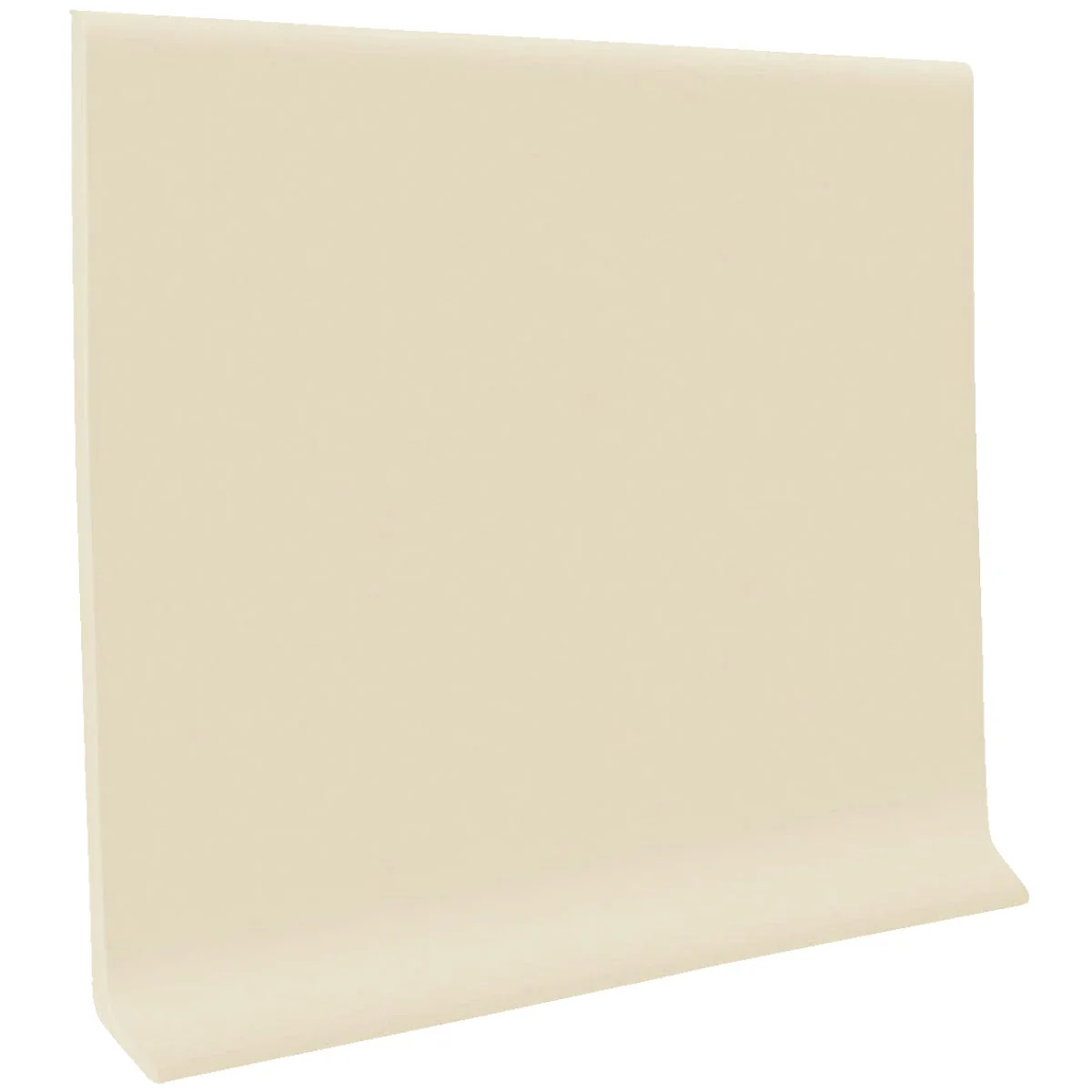 Sustainable Roppe 4 In. x 20 Ft. Roll Almond Vinyl Self-Stick Wall Cove Base Green